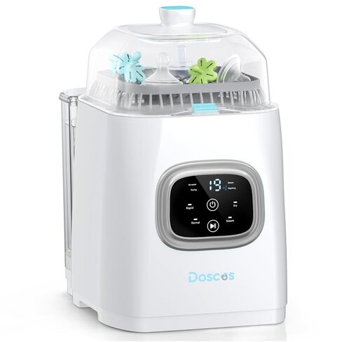 Bottle Washer Pro, All-in-One Baby Bottle Washer and Sterilizer & Dryer with 60 Detergent Tablets, Cleaning Machine for Bottles, Pump Parts & Baby Essentials, Deep Cleaning, Replaces Hand Washing in Kuwait