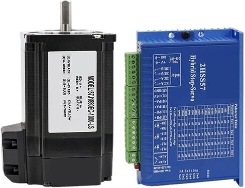 Nema23 Stepper Motor 2Nm and Driver 6A 60VDC, Closed Loop Stepper Motor Encoder & Driver Unit(Driver) in Kuwait