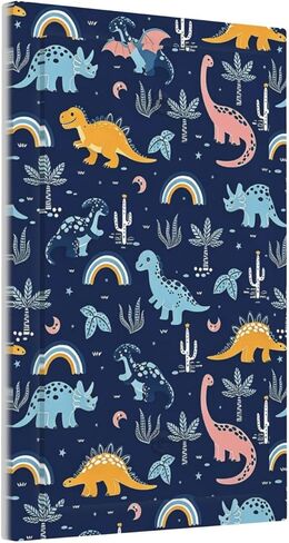 Decorative Light Switch Cover Plate Cute Navy Blue Dinosaur 1 Gang No Device Single Blank Outlet Covers Wall Plates for Electrical Outlets Faceplate for Nursery Homre Decor in Kuwait