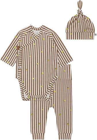 Konny Baby Bodysuit & Pants Set Newborn Ultra-soft Baby Girls Boys Long Sleeve Leggings Clothes in Kuwait
