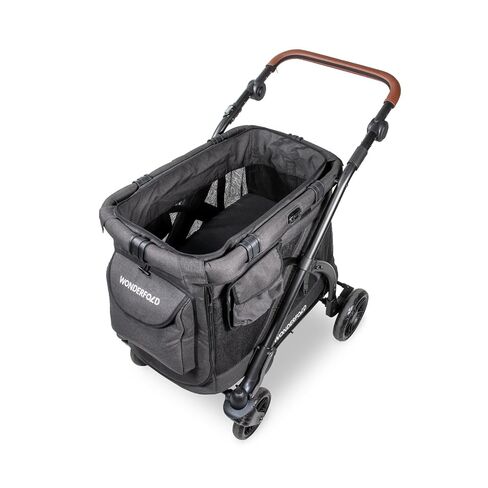 WonderFold Lounger - Portable Stroller Wagon Seat with Removable Baseboard - Comfortable Single Baby Bassinet Insert - W2 in Kuwait