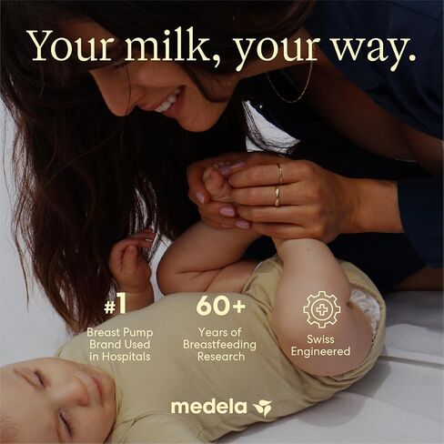 Medela Melody InBra Wearable Electric Breast Pump | Easy Fit, Fully In-Bra, Hands Free, Soft Comfort, Slim, Pump-and-Store Container, BPA-Free, Rechargeable, For Casual Pumping in Kuwait