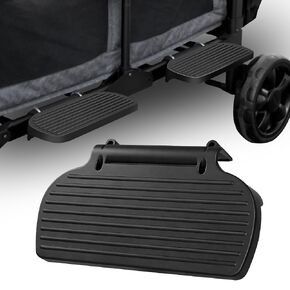 Step Attachment Compatible with Wonderfold W4 Wagon, Fold-Friendly Ride-On Side Step Platform, Easy Climb Accessory for Kids, Tool-Free Installation, Side Rider Step Attachment for Wonderfold Wagon in Kuwait