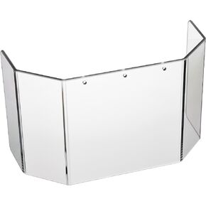 ATS RMS-1 Replacement Curved Shield for Milling Guards, Lexan, Made in USA | Durable curved polycarbonate panel. Compatible with the ATS MG Series milling machine guards. in Saudi Arabia