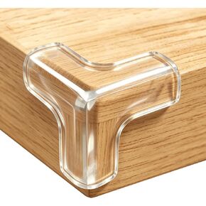 Corner Protector Baby, Large Table Corner Protectors Guards, 8 Pack | Baby Proofing Furniture Corner & Edge Safety Bumpers Covers, Clear in Saudi Arabia