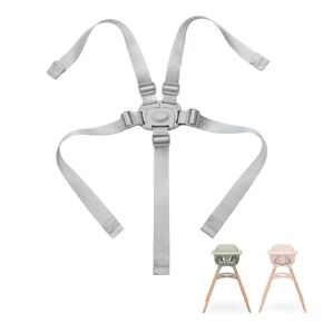 Replacement Straps Compatible with Lalo High Chair | 5-Point Harness, Adjustable Safety Belts, Gray 1-Pack in Saudi Arabia