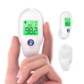 Forehead Thermometer for Adults Kids, Non-Contact Baby Thermometer, Medical Infrared Digital Thermometer, Instant and Accurate Reading with LCD Display, Fever Alarm, Mute Code, Portable Mini in Saudi Arabia