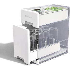 Baby Brezza Covered Drying Rack & Countertop Organizer - Vertical Bottle Storage with Lid - Fits Large 8 Bottle Capacity Plus Accessories to Keep Items Tidy in Kuwait