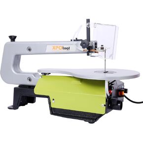 Tidyard 16 Inch Variable Speed Scroll Saw, Adjustable Tilting Table 0 to 45 Degrees with Hold-down Shoe and Dust Port for Woodworking Projects and Precision Cuts in Kuwait