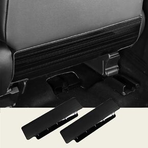 JYCDC Seat Back Protector Compatible with Toyota 4Runner 2026 2025 2024-2010 Accessories Back of Seat Protector,Stainless Steel Kick Mats Back Seat Protector 2Pcs (Black) in Kuwait