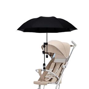 Stroller Umbrella with Adjustable Universal Clamp,Clip On Umbrella with Clip On UPF 50+ Great for Pushchair,Strollers，Beach Chair（Gradient Green） in Saudi Arabia