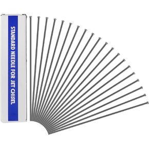 Needle Scaler Replacement Needles 100Pcs 3x180mm Heavy Duty Manganese Steel | Descaling Needles Fit for Needle Scaler, Size 1/8" x 7", Great for Rust, Paint and Weld Slag Removal in Kuwait
