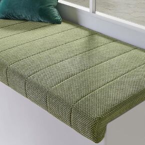 Custom Size Fireplace Baby Proof Proofing Corduroy Soft Hearth Cushion Pad Cover Edge Protector Bumper for Babies Chlid, Customized Window Bench Seat Foam Cushion for Indoor Furniture, Non Slip Bottom in Kuwait