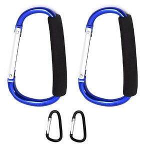 Stroller Hooks for Hanging Bags and Shopping Hanging Purses, Large Stroller Accessories Multifunctional Stroller Hook Organizer for Travel Car Seats, in Kuwait