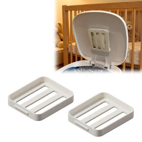 2Pcs Filter Holder Compatible with Diaper Genie Complete, Deodorizing Cartridge Support Frame, Replacement Pail Accessory for Odor Control System in Kuwait