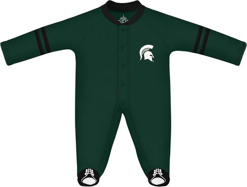 Creative Knitwear College Baby Infant Sports Shoe Footed Romper - Team Logo, Many Colors, Unisex, (0-9 Months) in Saudi Arabia