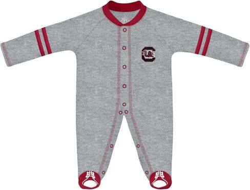 Creative Knitwear College Baby Infant Sports Shoe Footed Romper - Team Logo, Many Colors, Unisex, (0-9 Months) in Saudi Arabia