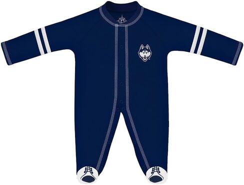 Creative Knitwear College Baby Infant Sports Shoe Footed Romper - Team Logo, Many Colors, Unisex, (0-9 Months) in Saudi Arabia