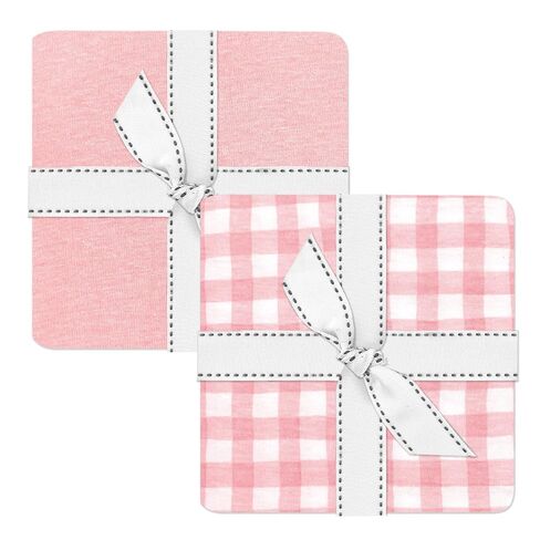 Butterblu Channing 2-Pack Organic Changing Pad Covers 100% Organic Cotton Soft Baby Nursery Diaper Changing Pad Fitted Sheets, Sage, One Size in Kuwait