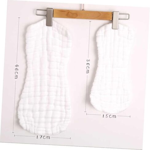 5 Pcs Reusable Pure Cotton Gauze Diaper Inserts, Washable Breathable Cloth Diaper Liners for Newborns and Toddlers, Highly Absorbent Soft Gauze Pads in Kuwait