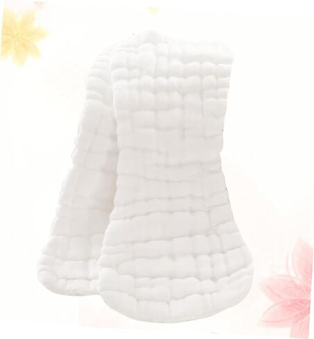 5 Pcs Reusable Pure Cotton Gauze Diaper Inserts, Washable Breathable Cloth Diaper Liners for Newborns and Toddlers, Highly Absorbent Soft Gauze Pads in Kuwait