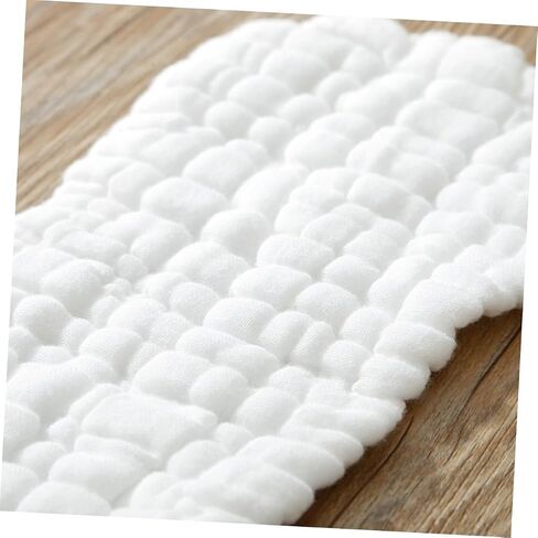 5 Pcs Reusable Pure Cotton Gauze Diaper Inserts, Washable Breathable Cloth Diaper Liners for Newborns and Toddlers, Highly Absorbent Soft Gauze Pads in Kuwait