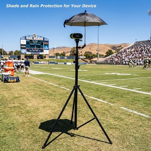 Camera Tripod Umbrella with Super Clamp, 360° Adjustable Outdoor Sun Hood, Rain Cover, Camera Umbrella for Xbotgo Falcon Chameleon, Veo, Canon, Nikon, Sony, Fujifilm Cameras in Kuwait