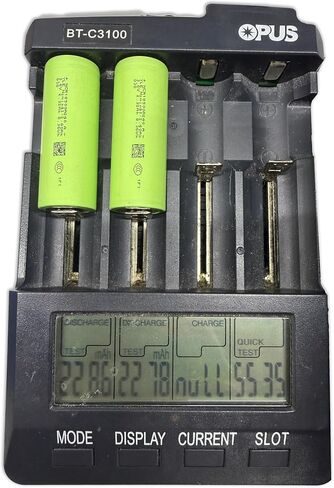 Powerplay Battery 18500 18490 2400mAh 3.7V Rechargable Li-ion Batteries for ImmersionRC FPV DVR 2-Pack (2-Pack) in Saudi Arabia