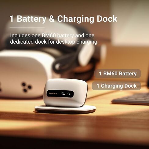 BOBOVR M3 Pro + Strap Dual Battery and Dual Charging Dock Combo ，Compatible with Quest 3/3S in Kuwait