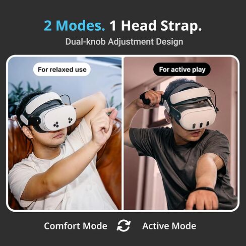BOBOVR M3 Pro + Strap Dual Battery and Dual Charging Dock Combo ，Compatible with Quest 3/3S in Kuwait