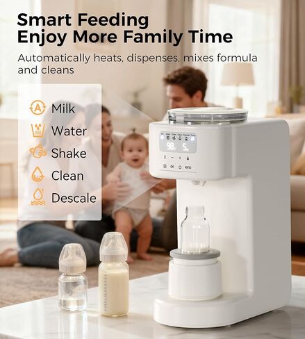 HEYAXA Advanced Formula Dispenser Machine (White) | 4 Temperature Settings, 2L Capacity, Advanced Formula, Automatic Dispensing in Kuwait
