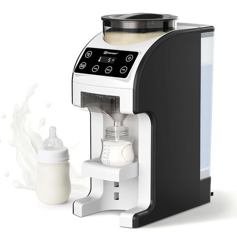 Instant Formula Maker, Automatic Powder Blending for All Brands of Bottles and Formula,Fast and Customizable Formula Dispenser Machine with Accurate Temperature Control for Baby, Black in Kuwait
