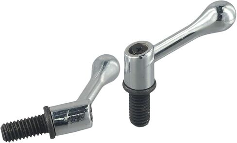 2-Pack Milling Machine Table Lock Handle, 1/2"-13 UNC Zinc Alloy, Adjustable Clamping Knob for Bridgeport & Turret Mills in Kuwait