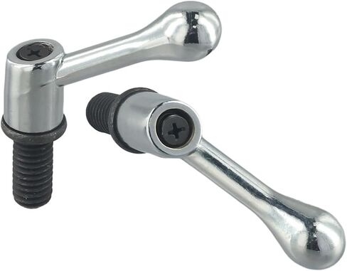 2-Pack Milling Machine Table Lock Handle, 1/2"-13 UNC Zinc Alloy, Adjustable Clamping Knob for Bridgeport & Turret Mills in Kuwait