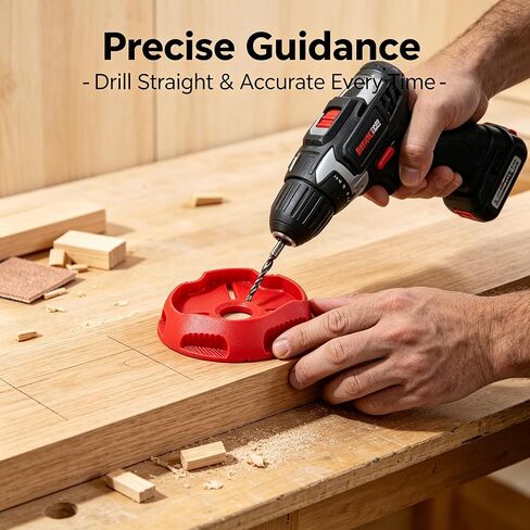 Drill Dust Collector with Drilling Position Guide, Fits Up to 0.8" Drill Bits, No-Install Lightweight Dust Catcher for Home Wall Drilling Projects in Kuwait