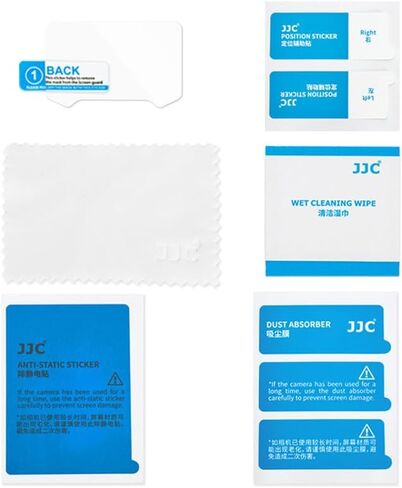 JJC 2Pcs Screen Protector for Insta360 Luna Ultra, 9H Ultra Clear Tempered Glass Lens Protector LCD Display Film for Luna Ultra Accessories, 0.3mm Anti-Fingerprint Anti-Scrach Camera for Travel in Kuwait