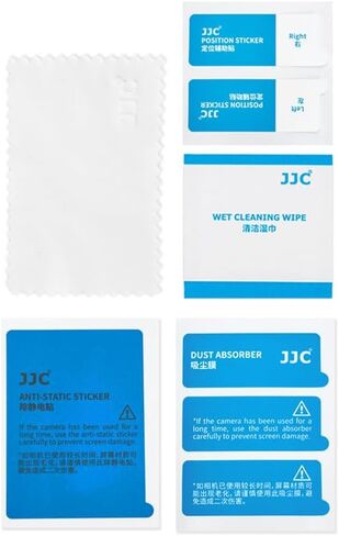 JJC 2Pcs Screen Protector for Insta360 Luna Ultra, 9H Ultra Clear Tempered Glass Lens Protector LCD Display Film for Luna Ultra Accessories, 0.3mm Anti-Fingerprint Anti-Scrach Camera for Travel in Kuwait
