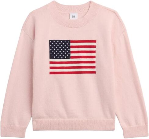 Gap Baby Girls' Americana Crewneck Sweater in Kuwait