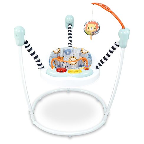 Baby Jumper Activity Center with lusic Lights & Sounds -Gentle llonster Baby Bouncer Stationary Entertainment PlayStation with Interactive Toys for 6-12 Months Development in Kuwait