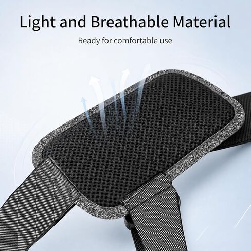 Action Camera Chest Mount, Adjustable Body Strap, Quick Release Chest Harness, 360° Rotatable POV Holder for Recording, Compatible with GoPro Hero DJI Osmo Insta360 AKASO Series in Kuwait