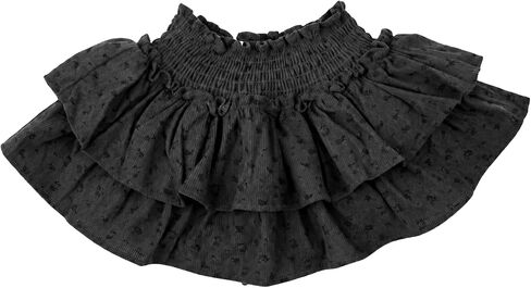 HOOLCHEAN Baby Girls Corduroy Skirted Bloomers | Ruffle skirt, Size for 6M-4T, Fall winter spring wear, Built-in shorts in Kuwait