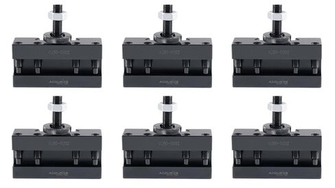 Accusize Industrial Tools Style Bxa Boring, Turning and Facing Holder, for 5/8'' Turning Tools, Quick Change Tool Holder, Style 2, 0250-0202 | V-Groove Holder for BXA Posts, Fits 1/4 in to 5/8 in Tool Bits, 1/2 in Shank, Steel, Boring Bar Not Included, 02 in Saudi Arabia