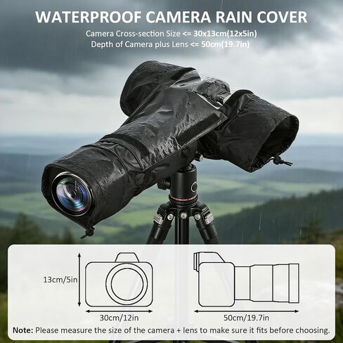 Professional Waterproof Camera Rain Cover for DSLR in Kuwait
