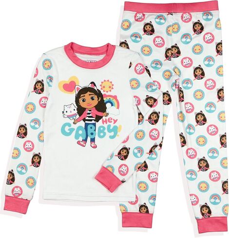 INTIMO Gabby's Dollhouse Pajamas Toddler Girl's Tight Fit Sleep Lounge Set in Kuwait