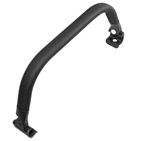 Foldable Bumper Bar for Joolz AER+/AER Stroller-One-Hand Open Armrest – Easy Attachment & Removal-Comfortable Grip Handle-Ideal for Hanging Baby Toys Charcoal Black (Textured Leather Finish) (Black) in Kuwait