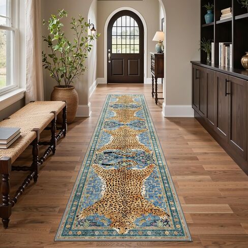 Bavni 2x3 Doormat, Zebra Stripe Machine Washable,Soft Animal Small Boho Rugs Non Slip Low Pile Non-Shedding Throw Indoor Print Woodland Jungle Carpet for Entryway Front Door Bathroom, Warm Beige in Kuwait