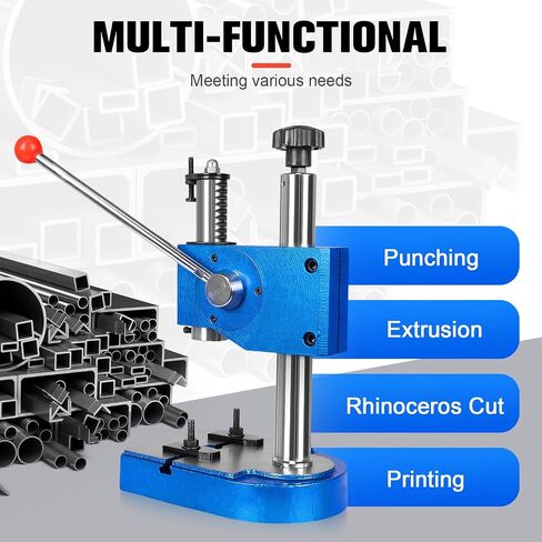Generic Manual Arbor Press 0.5 Ton Capacity Iron Heavy-duty Manual Desktop Arbor Press for Stamping Bending Stretching Forming in Kuwait
