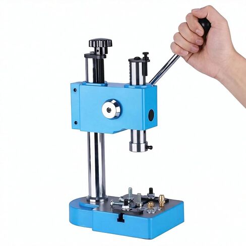 Generic 0.5 Ton Arbor Press Manual Hand Punching Machine Spring-Loaded Precision Shaft Press for DIY Parts Punching Cutting Forming Pressing in Kuwait