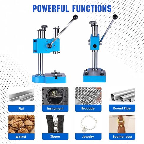 Generic 0.5 Ton Arbor Press Manual Hand Punching Machine Spring-Loaded Precision Shaft Press for DIY Parts Punching Cutting Forming Pressing in Kuwait