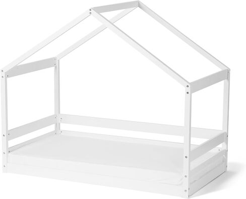 Little Seeds Trellis House Toddler Bed, True White in Kuwait